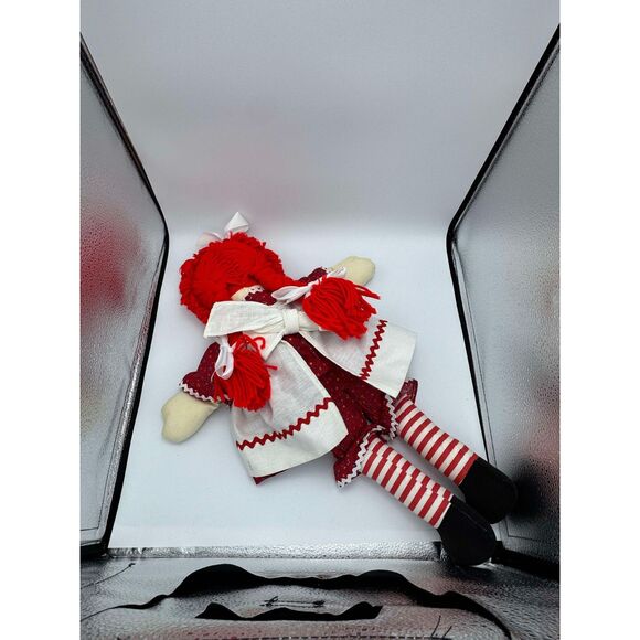 VTG Raggedy Ann and Andy Dolls Handmade 21" - Picture 12 of 15